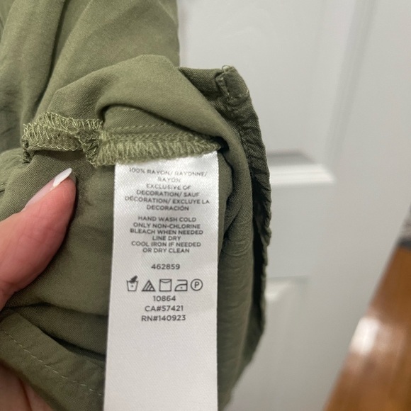 LOFT tank top, extra small green - Picture 6 of 11